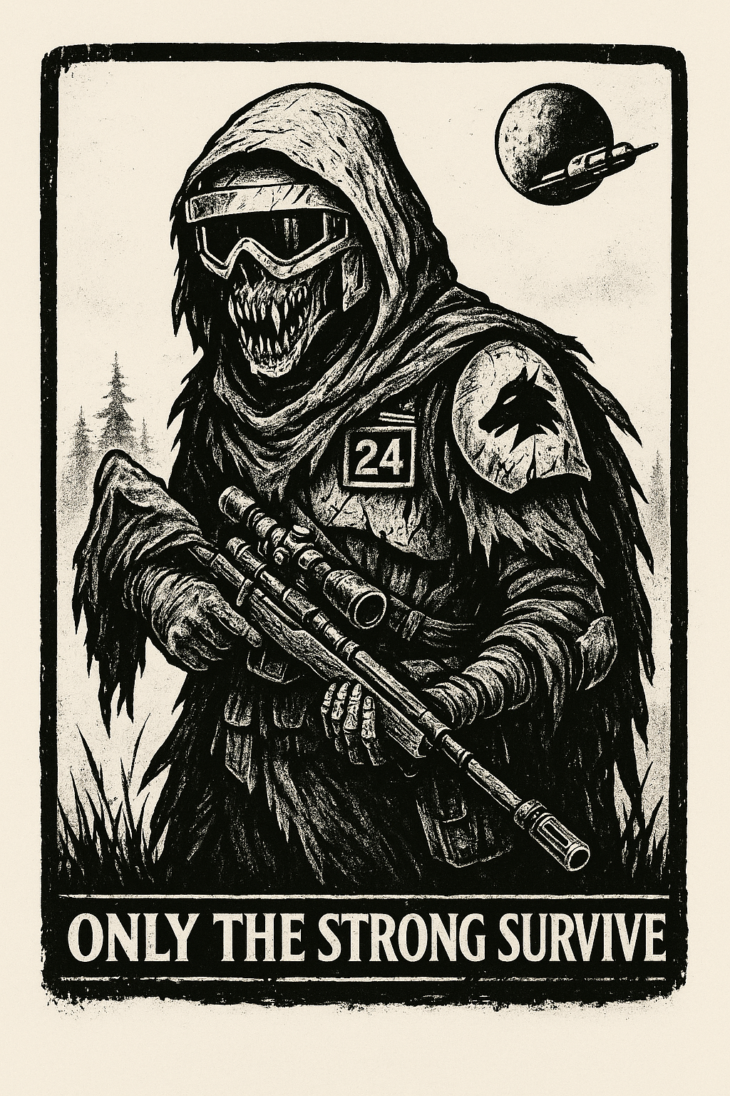 Only The Strong Survive - Hoodie