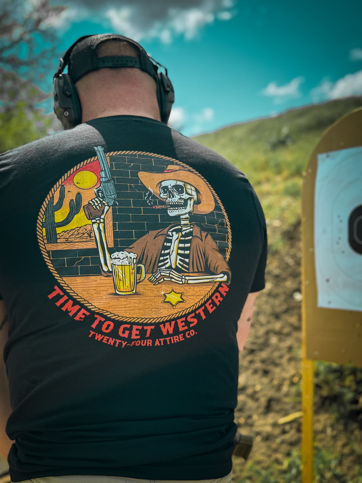 Time To Get Western Tee