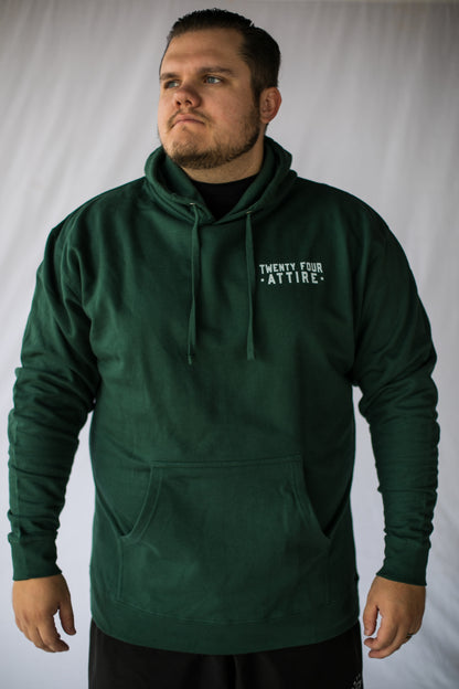 'Framed' midweight hoodie