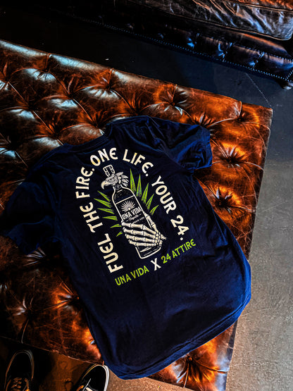 Una Vida Tequila x 24 Attire Collab