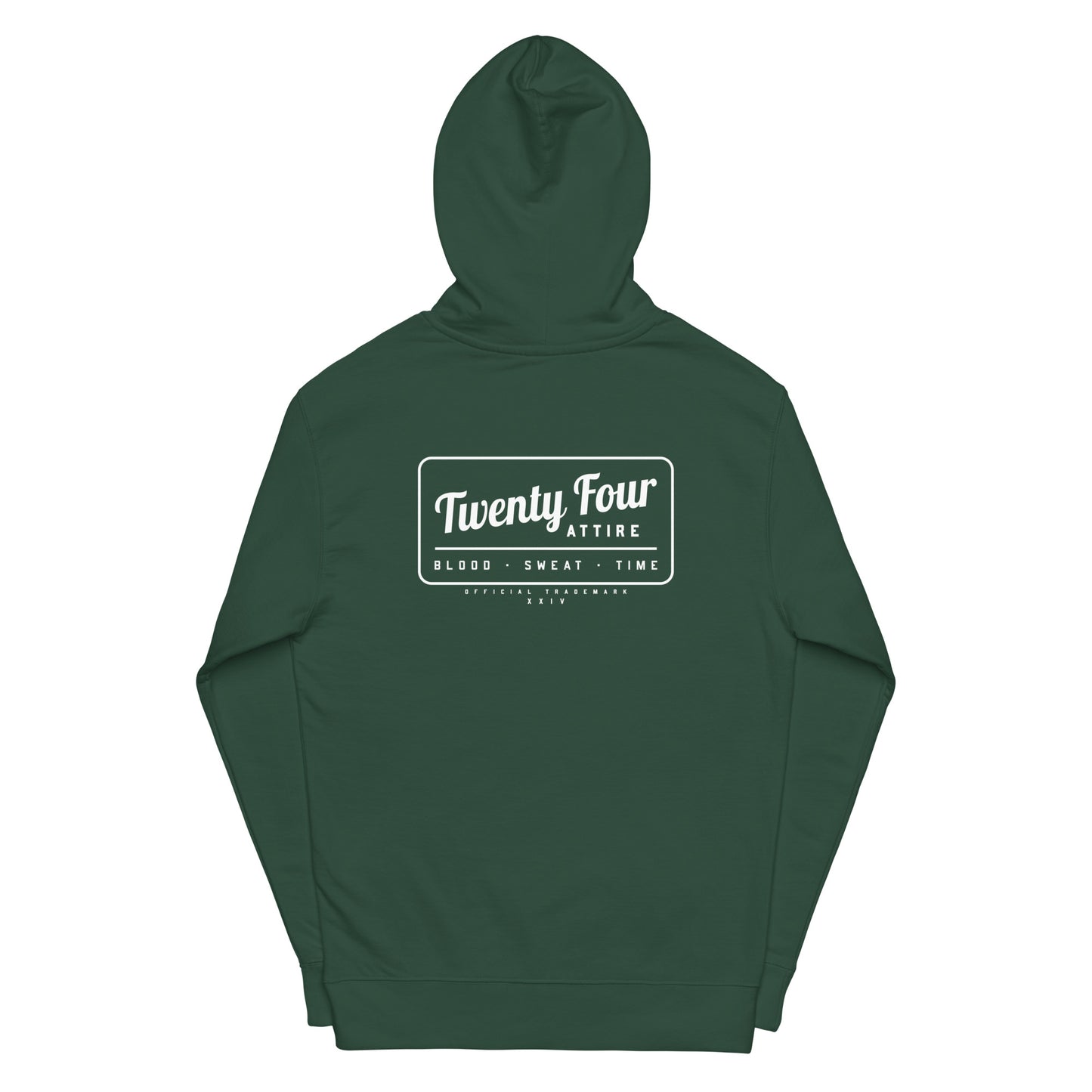 'Framed' midweight hoodie