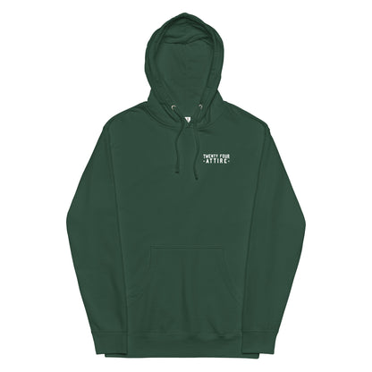 'Framed' midweight hoodie